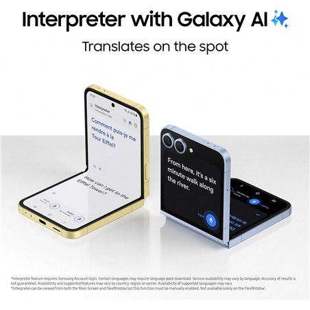 Samsung Galaxy Z Flip6 F741B 5G Dual Sim 12GB RAM 256GB Azul