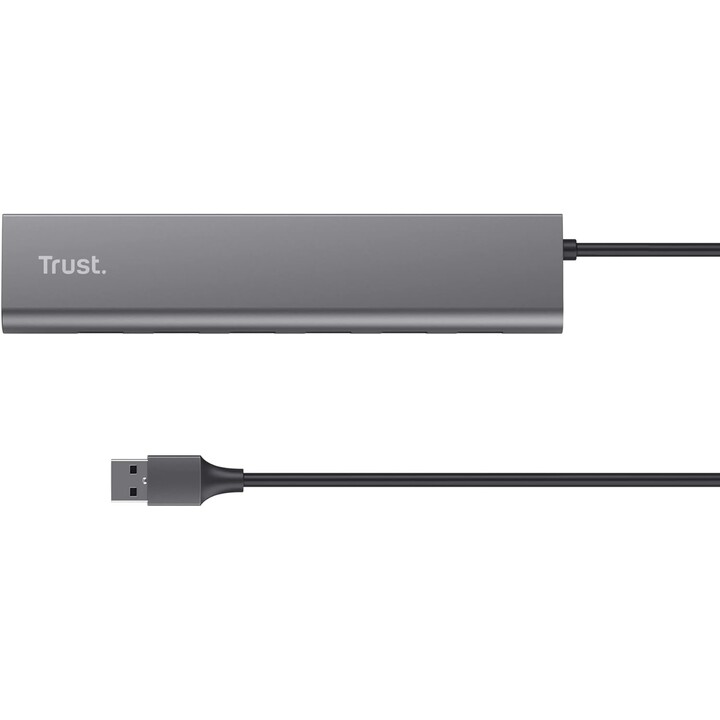 Trust Concentrador USB 3.2 Gen1 Trust Halyx 7xusb 1xusb-C