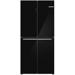 Bosch Serie 4 KMC85LBEA Side-by-Side Kühlkombination Freistehend 547 l E Schwarz