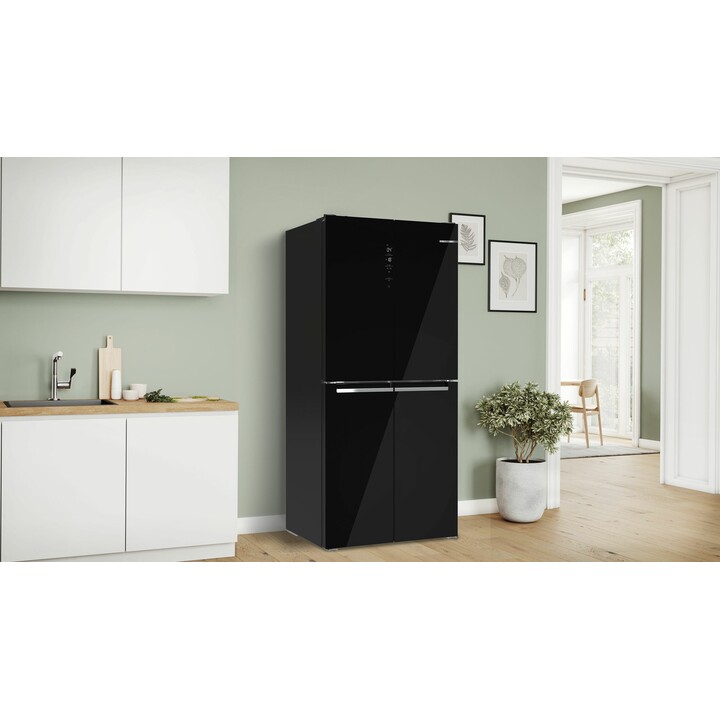 Nevera Bosch Serie 4 KMC85LBEA Puerta lado a lado Independiente 547 L E Negro