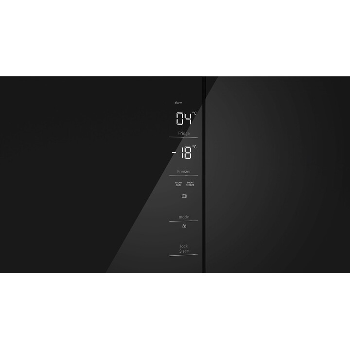 Nevera Bosch Serie 4 KMC85LBEA Puerta lado a lado Independiente 547 L E Negro