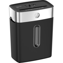 HP ONESHRED 8CC Aktenvernichter, Aktenvernichter, P-4, 8 Karten, 15 l, schwarz