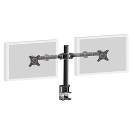 Montagem de monitor duplo Iiyama DS1002C-B1 para monitores de até 30" preto