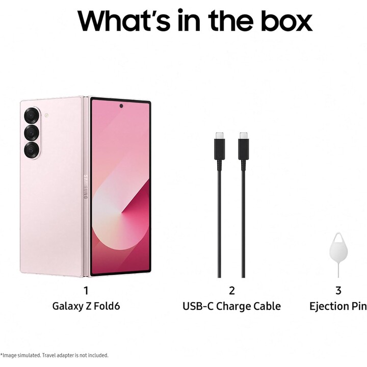 Samsung Galaxy Z Fold6 F956B 5G 12GB 256GB Dual Sim Rosa