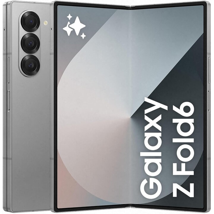 Samsung Galaxy Z Fold6 F956B 5G 12GB 512GB Dual Sim Sombra plateada