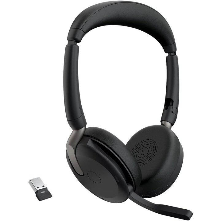 Jabra Headset Evolve2 65 Flex USB-A UC Stereo headphones