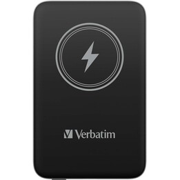 VerbatimCharge 'n' Go PowerBank magnétique sans fil 10000 Noir