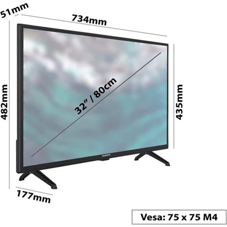 Daewoo 32DE14HL 32 HD - Téléviseur