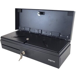 APPROX APPCASH02FLIPTOP Cassetto portadenaro a apertura superiore nero