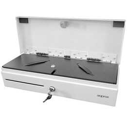 Cassetto contanti Circa CASH02FLIPTOPWH/ Manuale e automatico/ Bianco