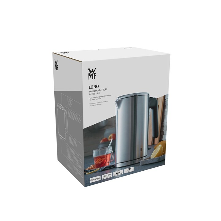 WMF Lono 0413130011 electric kettle 1.6 L 2400 W Stainless steel