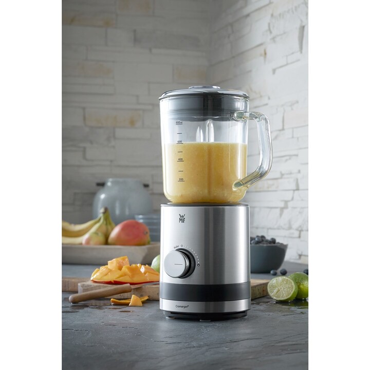 WMF KITCHENminis 0416490011 0,8 l Tischplatten-Mixer 400 W Schwarz, Edelstahl, Transparent