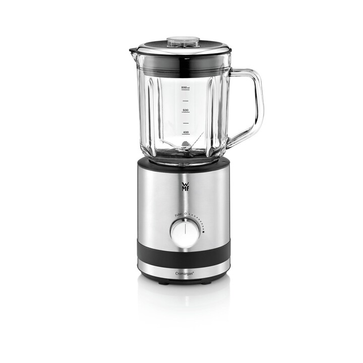 WMF KITCHENminis 0416490011 0,8 L Frullatore 400 W Nero, Acciaio inossidabile, Trasparente