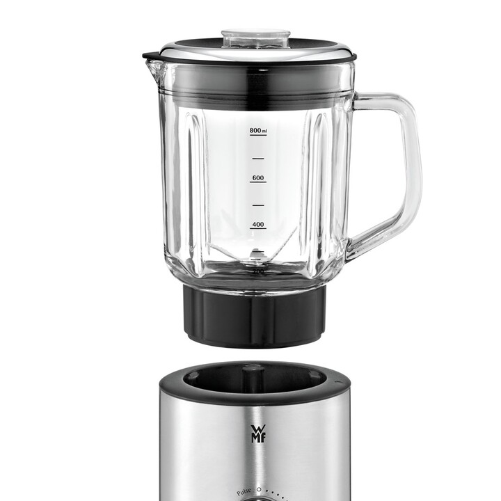 WMF KITCHENminis 0416490011 0.8 L Blender 400 W Black, Stainless steel, Transparent