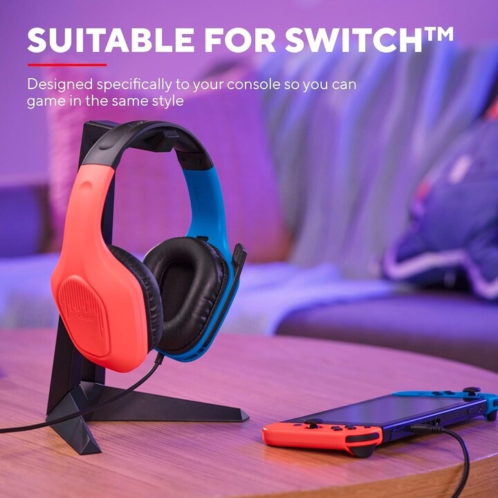 Gaming Headphones with Microphone Trust Gaming GXT 416S Zirox/ Jack 3.5/ Blue and Red