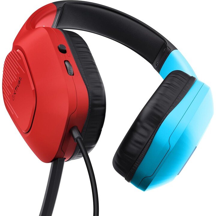 Gaming Headphones with Microphone Trust Gaming GXT 416S Zirox/ Jack 3.5/ Blue and Red