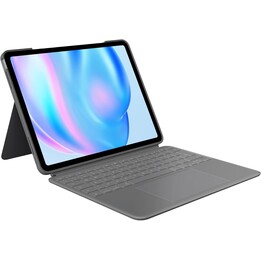 Clavier Logitech Combo Touch pour iPad Air 13 (2024) gris oxford DE