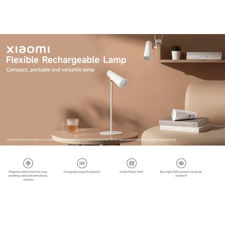 Lámpara Xiaomi Lámpara Recargable Flexible 2700K~5000K