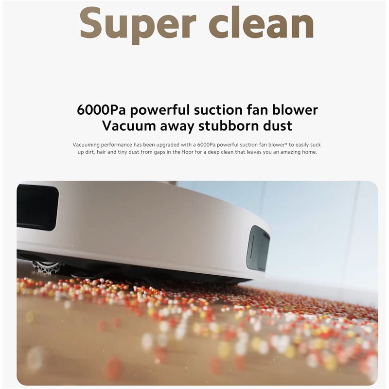 Xiaomi Robot Vacuum S20+ Negro - Aspirador Robot