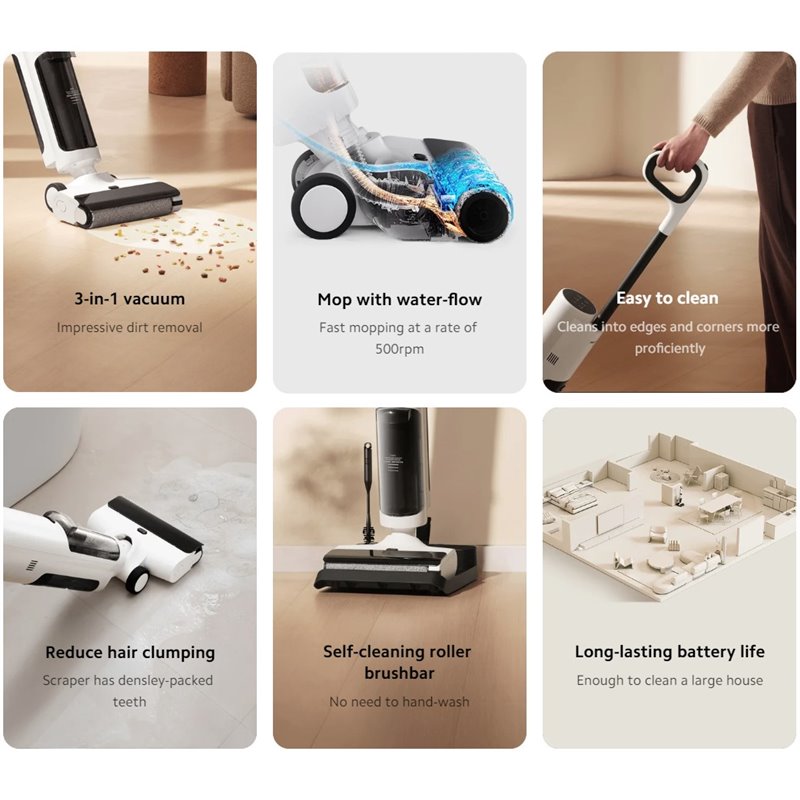 Xiaomi Truclean W20 Wet Dry Vacuum - Aspiradora Líquidos y Sólidos