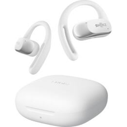 SHOKZ OpenFit Air, weiss Casque Sans fil Crochets auriculaires Appels/Musique/Sport/Au quotidien Bluetooth Blanc