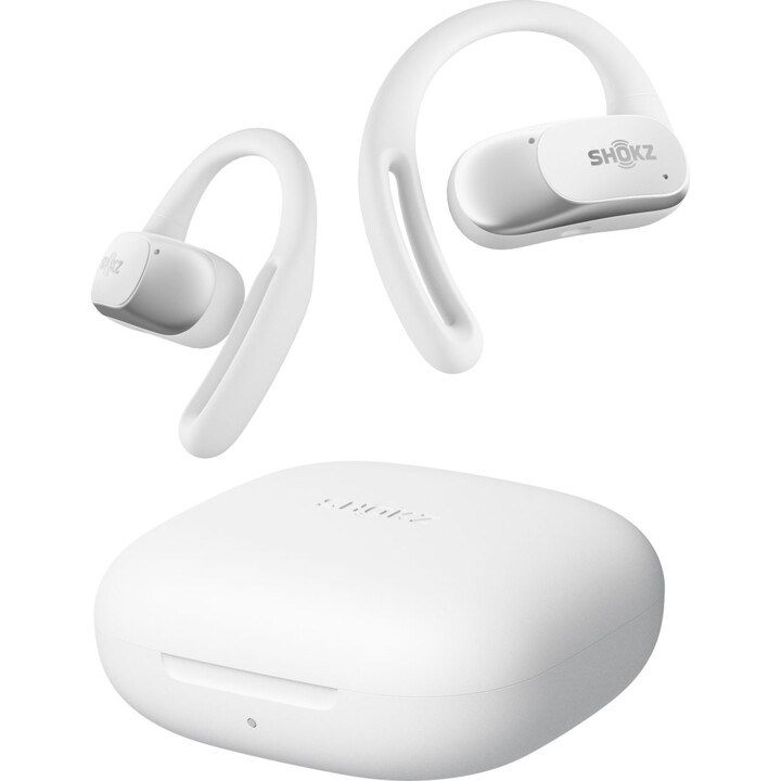 SHOKZ OpenFit Air, fones de ouvido weiss Gancho de ouvido sem fio Chamadas/Música/Esporte/Uso diário Bluetooth branco