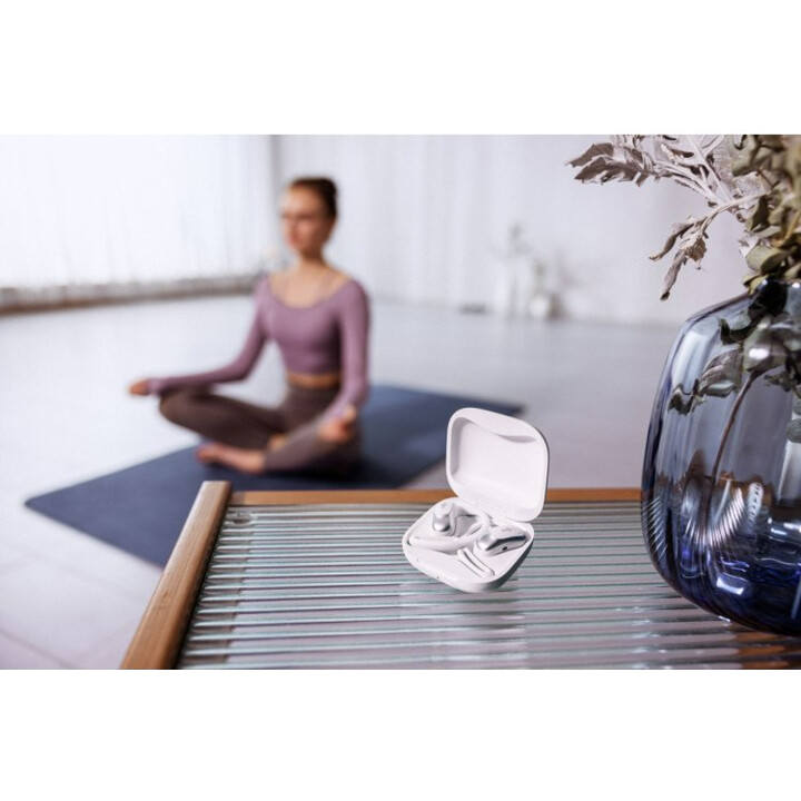 SHOKZ OpenFit Air, fones de ouvido weiss Gancho de ouvido sem fio Chamadas/Música/Esporte/Uso diário Bluetooth branco