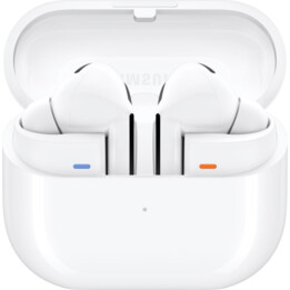 Samsung Galaxy Buds3 Pro Grau mit Galaxy AI, kabellosen Ohrhörern, Geräuschunterdrückung, Bluetooth, 360 Audio, Weiß