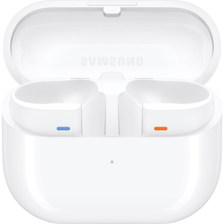 Samsung Galaxy Buds3 Pro cinza com Galaxy AI, fones de ouvido sem fio, cancelamento de ruído, Bluetooth, áudio 360, branco