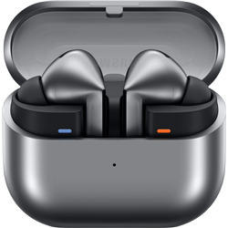 Samsung Galaxy Buds3 Pro cinza com Galaxy AI, fones de ouvido