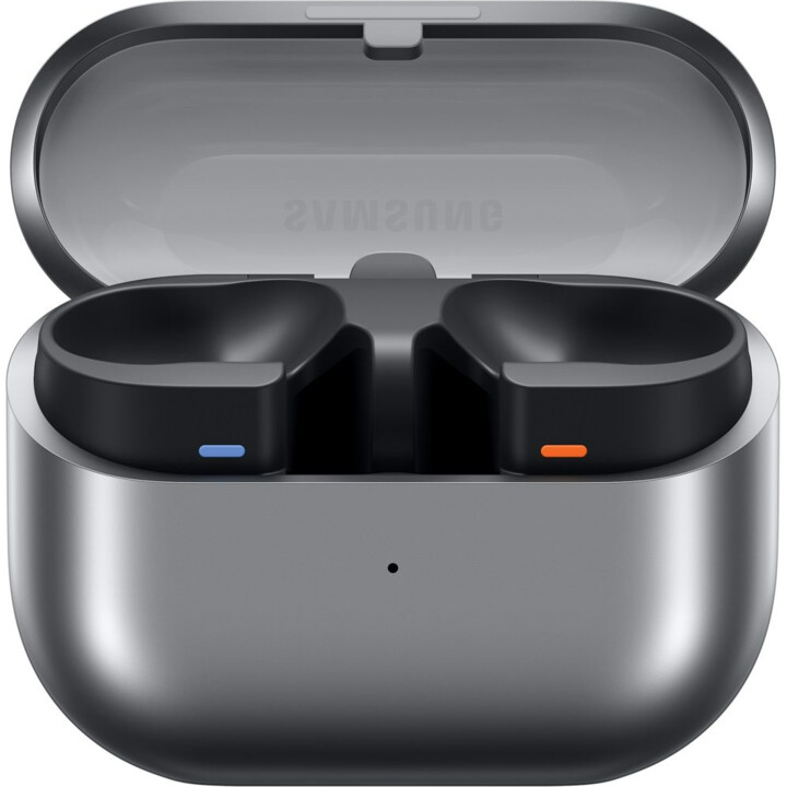 Samsung Galaxy Buds3 Pro Grigio con Galaxy AI, auricolari wireless, cancellazione del rumore, Bluetooth, audio 360, grigio argen
