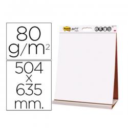 Bloco de congressos post-it liso reciclado 504x635 mm 20 folhas 80g/m2