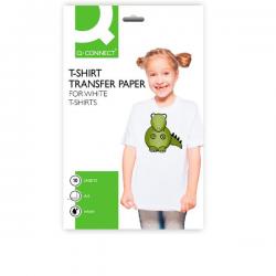 Papel q-connect transferencia para tela kf01430 din a4 bolsa de 10 hojas