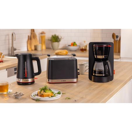 Bosch TWK3M123 tetera eléctrica 1,7 L 2400 W Negro