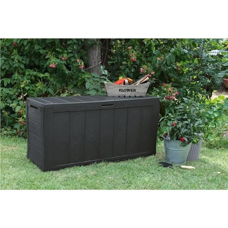 CAJA DE ALMACENAMIENTO SHERWOOD 270 L KETER caja de jardín