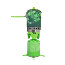estufa de camping de arce refractario FMS-X2 Verde