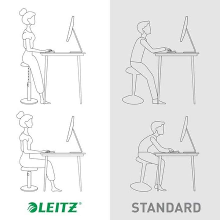 Leitz Ergo Cozy Active Padded Seat