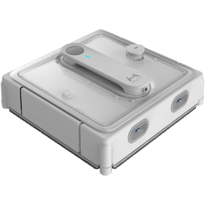 Hutt W9, intelligenter Fensterreinigungsroboter mit automatischem Wasserspray und schlankem Design für die effektive Pflege von 