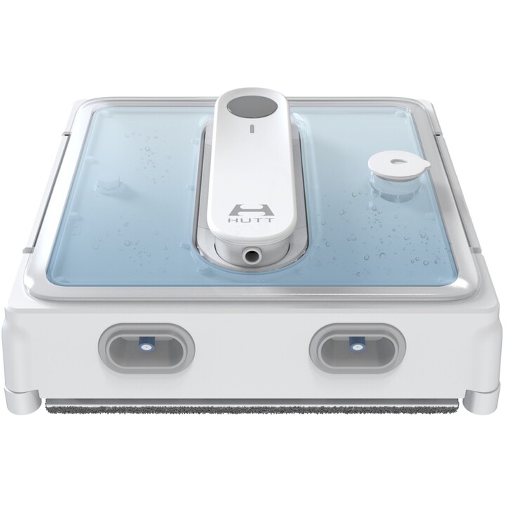 Hutt W9, intelligenter Fensterreinigungsroboter mit automatischem Wasserspray und schlankem Design für die effektive Pflege von 