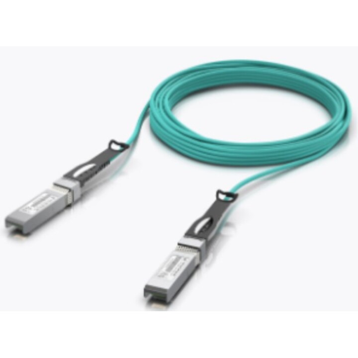 Ubiquiti UACC-AOC-SFP10-5M cable de fibra optica SFP+ Color aguamarina