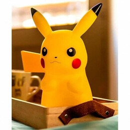 Lâmpada de figura mal-humorada do Pikachu 25 cm Teknofun 811372