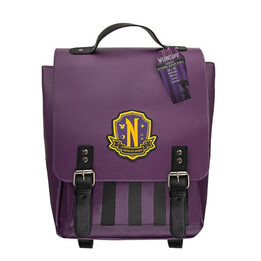 Mochila Nevermore Academy Morado Cinereplicas Cr2482