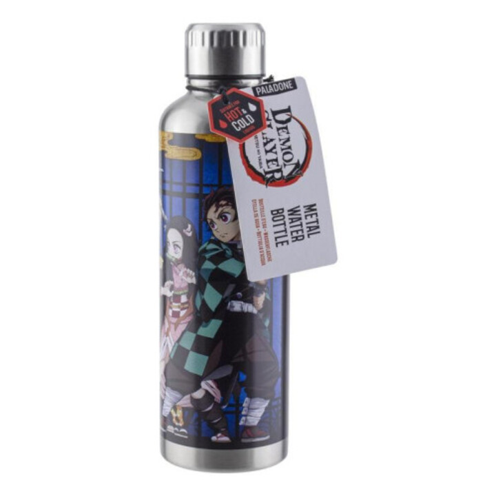 Bouteille Métallique Premium Demon Slayer Personnages 4 Paladone Pp10191de