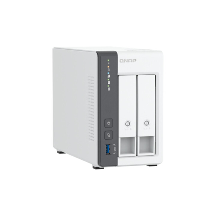Qnap Ts-216g Nas Serveur de Stockage Tour Ethernet Blanc Cortex-a55