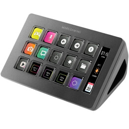 Stream Deck Slim Mars Gaming MSD-ONE/ 15 LCD-Tasten/ Schwarz