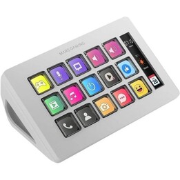 Stream Deck Slim Mars Gaming MSD-ONE/ 15 touches LCD/ Blanc