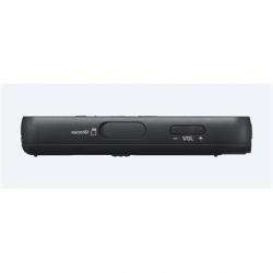 Sony | ICD-PX370 | Black | Monaural | MP3 playback | MP3 | 9540 min | Mono Digital Voice Recorder with Built-in USB