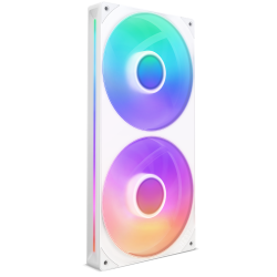 Nzxt Rf-u28hf-w1 Système de refroidissement pour ordinateur Ventilateur de boîtier d&#39;ordinateur Blanc 1 Pièce(s)