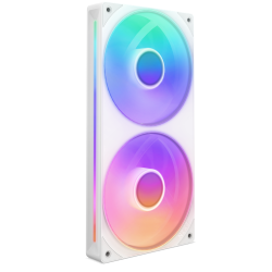 Nzxt Rf-u24hf-w1 Système de refroidissement pour ordinateur Ventilateur de boîtier d&#39;ordinateur Blanc