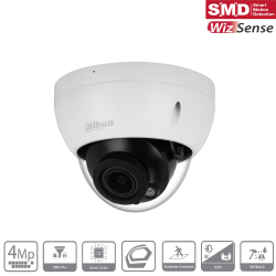 (dh-ipc-hdbw2441rp-zs-27135) Dahua Vandal-proof Dome IP Camera Lite Wizsense Series 2 4mp Smart H265 Led Ir Pal Wdr Starlight Su